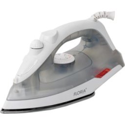 Fier de Calcat, Temperatura Reglabila, Talpa din Ceramica, Putere 1600W, Gri