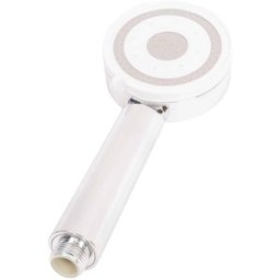 Para de Dus din Inox, Lungime 24 cm, cu Alb