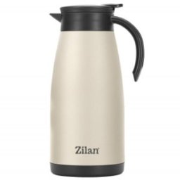 Termos Tip Ceainic, din Inox, Capacitate 1.5 l, Crem