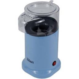 Aparat pentru Popcorn, Albastru, 1200W, cu Aer Cald