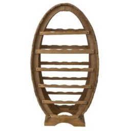 Suport pentru Sticle de Vin, 20 Sticle, din Lemn de Brad, Inaltime 92 cm, Zilan