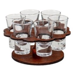 Suport pentru Pahar, Forma de Floare, Zilan