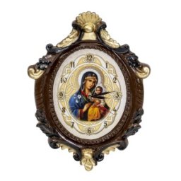 Icoana cu Ceas, Dimensiune 40 x 30 cm, Zilan