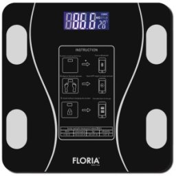 Set 2 x Cantar Electronic Persoane, Negru, Capacitate Maxima 180 kg, Sticla