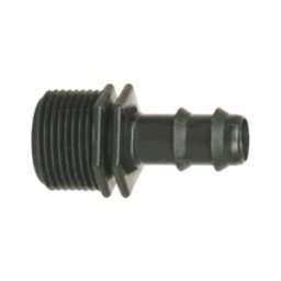 Set 30 x Niplu Conector pentru, Furtun de Picurare, Filet Exterior, 16 mm x 1/2 Tol, Z-tools