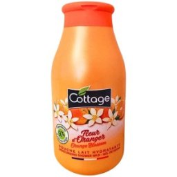 Set 2 x Gel de Dus si Lapte de Baie Cottage Flori de Portocal, 250 ml