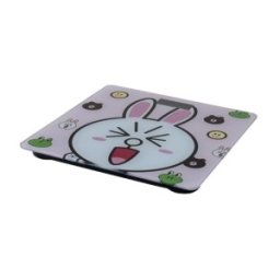 Set 2 x Cantar Electronic Persoane, Model Iepure, 26 x 26 cm, Capacitate Maxima 180 kg