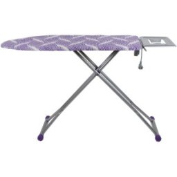 Set 2 x Masa de Calcat Blu, Blat din Tabla, cu Cadru Metalic si Priza