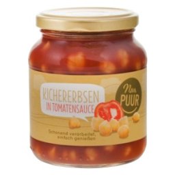 Naut Bio in Sos de Rosii, 350 g, Nur Puur