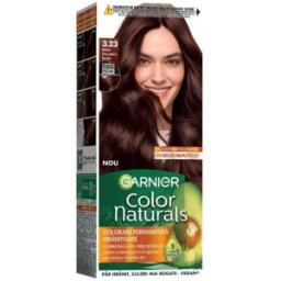 Set 3 x Vopsea de Par Permanenta Garnier Color Naturals 3.23 Saten Ciocolatiu Inchis, 110 ml