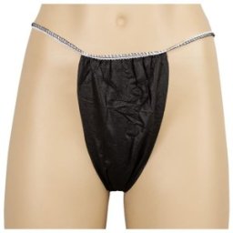 Bikini de Unica Folosinta Prima, pentru Femei, din PPSB, Negri, 100 Bucati
