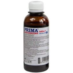 Solutie Dezinfectanta cu Polivinilpirolidona Iodata 10%, Prima, 200 ml