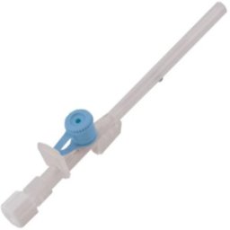 Branule cu Valva si Cateter, 22G, 0.6/0.9 x 25 mm, Albastru, 100 Bucati