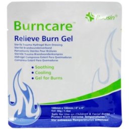 Compresa Sterila cu Gel Calmant pentru Arsuri, 10 cm x 10 cm, 40 g