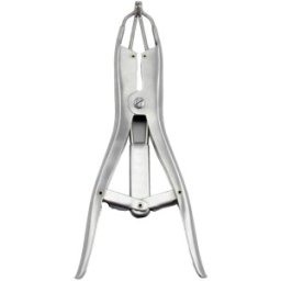 Cleste Inox pentru Aplicarea Inelelor de Cauciuc Castrare