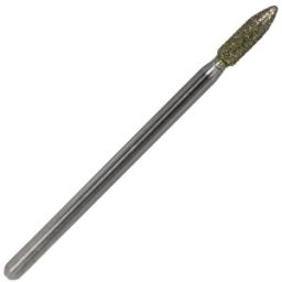 Freza Diamantata 273-025, Duritate Medie, Forma de Flacara cu Varf Ascutit