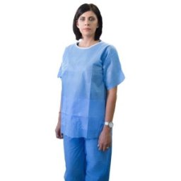 Costum Pijama Unica Folosinta, Prima, Albastru, Marimea M
