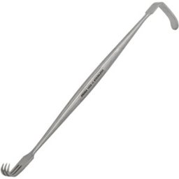 Retractor Manual Hook Standard Prima, 4 Carlige, 14 cm