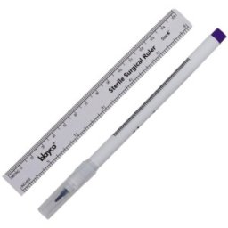 Marker Chirurgical pentru Piele, Steril, cu Rigla