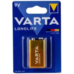 Baterie Varta Longlife 6LR61, 9V, Alcalina
