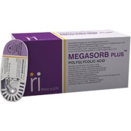 Sutura Resorbabila Acid Poliglicolic, USP 3/0, 70 cm, Ac Rotund 1/2 30 mm, pentru Proceduri Generale