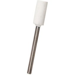 Set 4 x Capat Freza Piatra Alba, 6 x 12 mm, pentru Curatare Cuticule, Prima