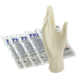 Set 7 x Manusi Chirurgicale Sterile Prima, Usor Pudrate, Marimea 6.5
