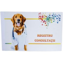 Set 2 x Registru Consultatii, Prima, Uz Veterinar, A4, 100 File