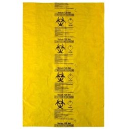 Set 2 x 50 Saci Galbeni Biohazard ADR, 120 l