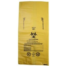 Set 2 x 50 Saci Galbeni Biohazard ADR, 60 l