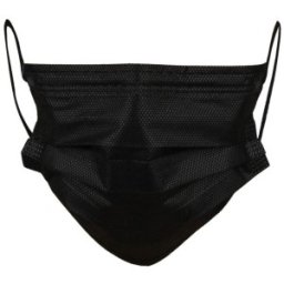Set 2 x 50 Masti Chirurgicale Medicale, Prima, cu Elastic, Negre