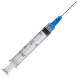 Set 2 x 100 Seringi Sterile Luer Lock 2/2.5 ml, cu Ac 23G, Prima