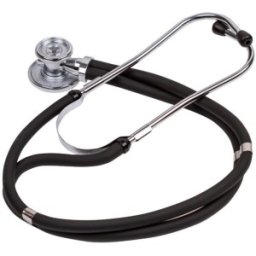 Set 2 x Stetoscop Medical Sprague-Rappaport cu 2 Diafragme, pentru Adulti si Copii, Profesional