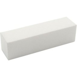 Set 7 x Buffer de Unghii Prima, pentru Pilit si Lustruit, Bloc Alb, 10 cm, Granulatie 150