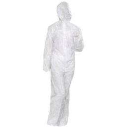 Set 2 x Combinezon Unica Folosinta Protectie, Prima, Alb, Ppsb, 3XL