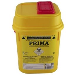Set 2 x Recipient Plastic Deseuri Taioase Prima, 5 l