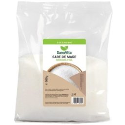 Sare de Mare Fina Neiodata, Sanovita, 500 g