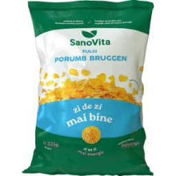 Fulgi de Porumb Bruggen, Sanovita, 225 g