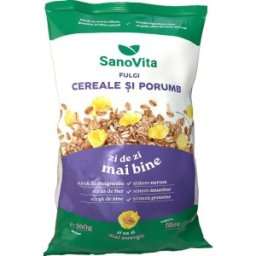 Fulgi de Cereale si Porumb, Sanovita, 500 g