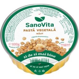 Pasta Vegetala din Naut, Sanovita, 100 g