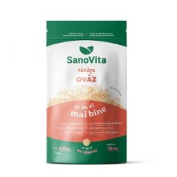 Tarate de Ovaz, Sanovita Zipper, 200 g