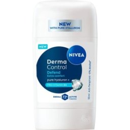 Antiperspirant Stick Femei, Nivea Derma Control Defend, 72 h, 50 ml