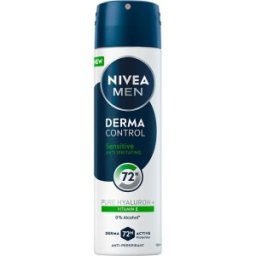 Set 3 x Antiperspirant Spray Nivea Men, Derma Control Sensitive, 72 h, 150 ml