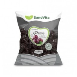 Set 2 x Prune Uscate fara Samburi, Sanovita, 250 g