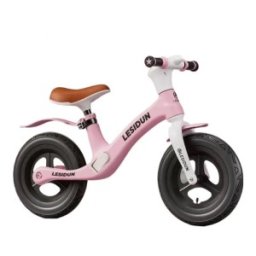 Set 2 x Bicicleta fara Pedale, Roz, de la 3 Ani