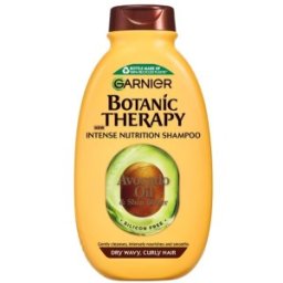 Set 2 x Sampon Par Uscat, Ondulat si Cret, Garnier Botanic Therapy Avocado Oil, 400 ml