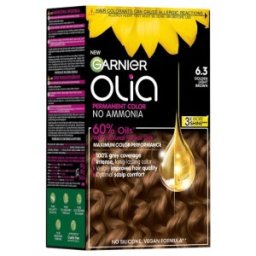 Set 2 x Vopsea Permanenta fara Amoniac, 6.3 Blond Deschis Auriu, Garnier Olia, 112 ml