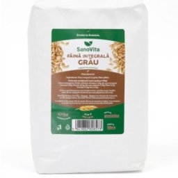 Set 2 x Faina Integrala de Grau, Sanovita, 1 Kg