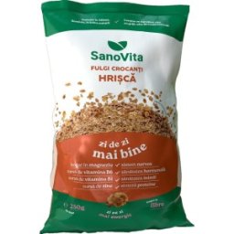 Set 2 x Fulgi Crocanti de Hrisca, Sanovita, 250 g