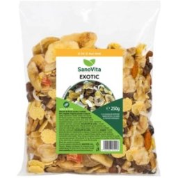 Set 2 x Mix de Fructe Confiate, Exotic Mix, Sanovita, 250 g